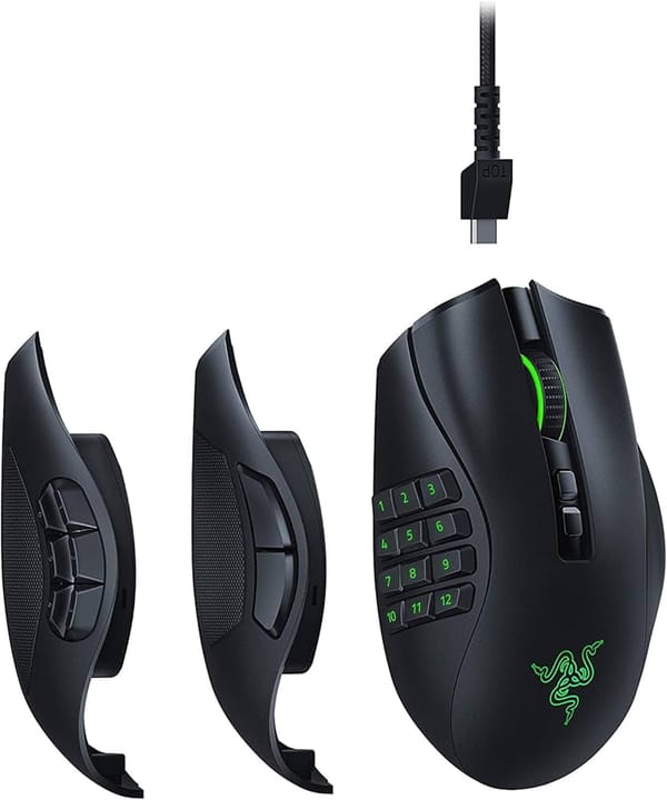 Razer Naga Pro Wireless Gaming Mouse Review: Modular MMO Mastery With True Wireless Freedom