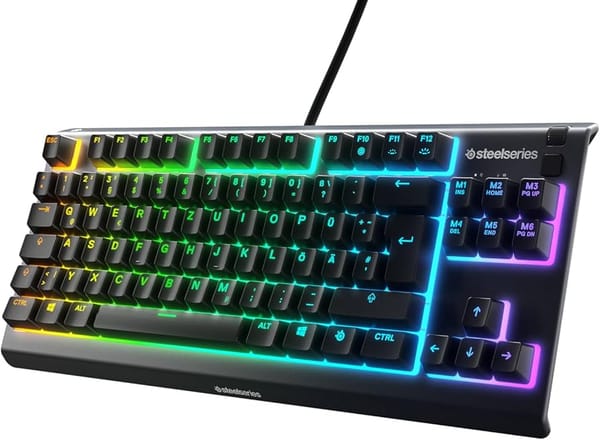 SteelSeries Apex 3 RGB Gaming Keyboard Review: Quiet, Spill-Resistant Value for Budget Gamers